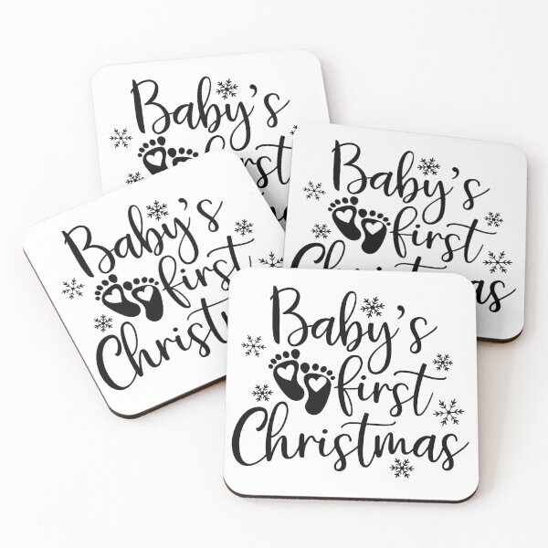 Item preview, Baby's First Christmas - Cute Holiday Keepsake Design designed and sold by InkInduldge.