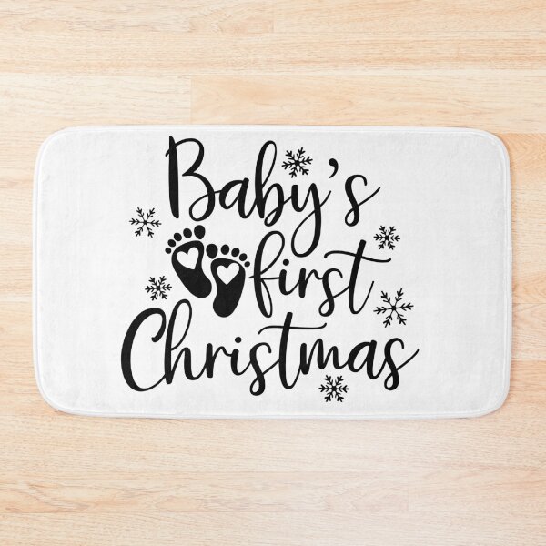 Item preview, Baby's First Christmas - Cute Holiday Keepsake Design designed and sold by InkInduldge.