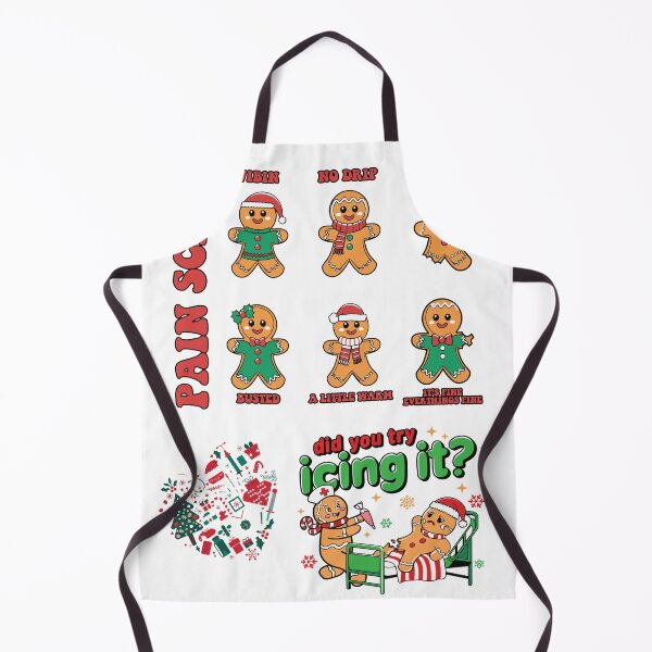 Item preview, Gingerbread Pain Scale for Christmas Cheer designed and sold by deslydesign.
