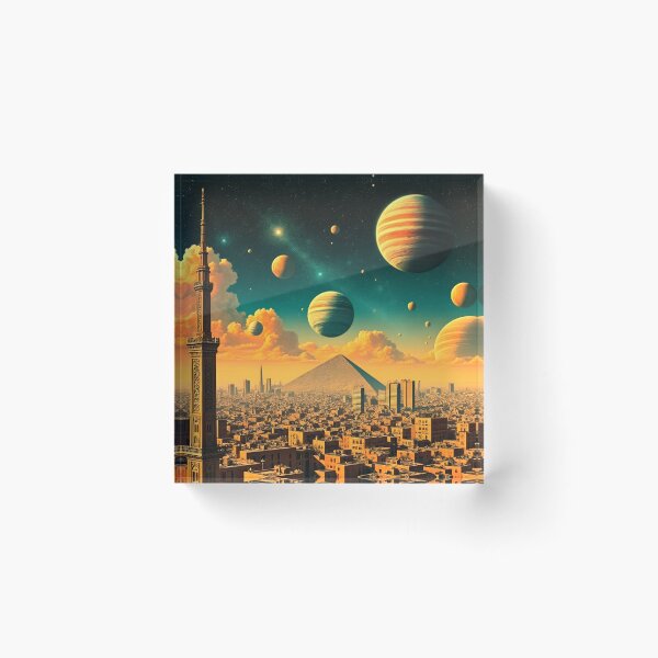 Item preview, Interstellar Cities - Cairo designed and sold by It's By Shan.