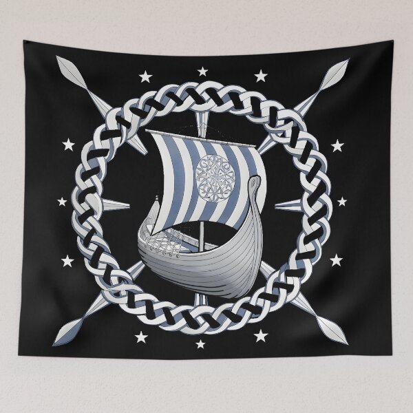 Item preview, Viking ship at sea, viking ship, Viking, viking dad, best dad ever, dad, happy dad day designed and sold by PRYMULLART.