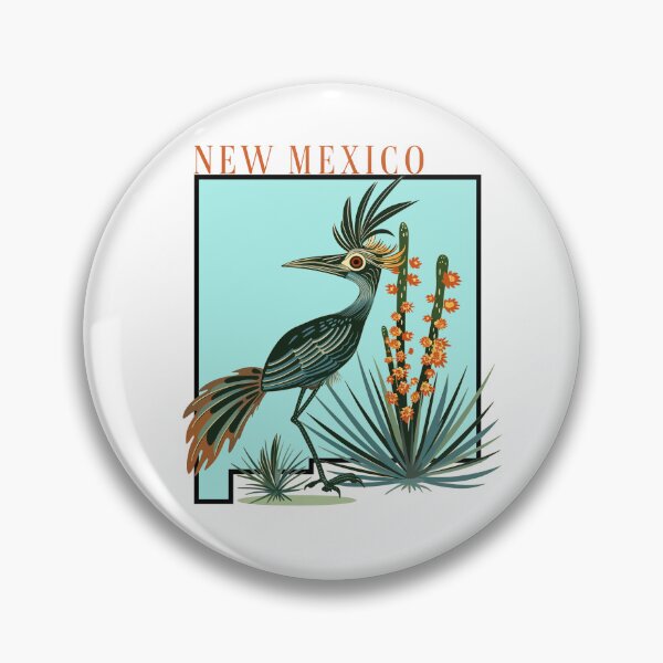 Item preview, New Mexico State Bird and Flower designed and sold by adventurehaven.