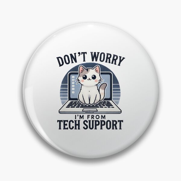 Item preview, Tech Support Cat designed and sold by Naji Amer.