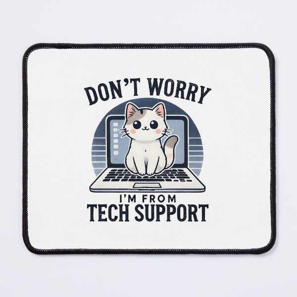 Item preview, Tech Support Cat designed and sold by Naji Amer.