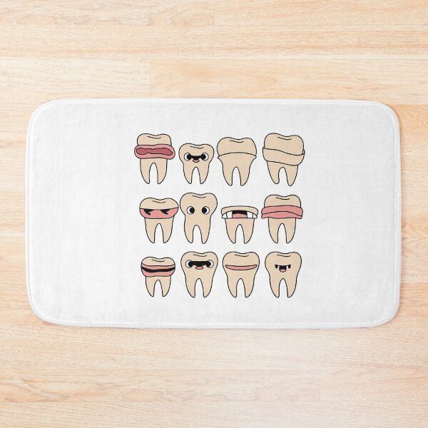 Item preview, Dentist Emotions Funny Emoticon Tooth Art  designed and sold by Verycutethings.