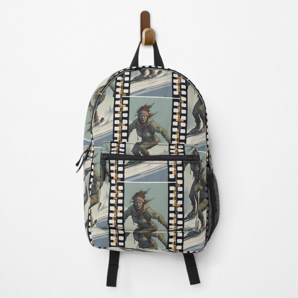 Item preview, Zombie girl goes skiing. designed and sold by Dudiudi.