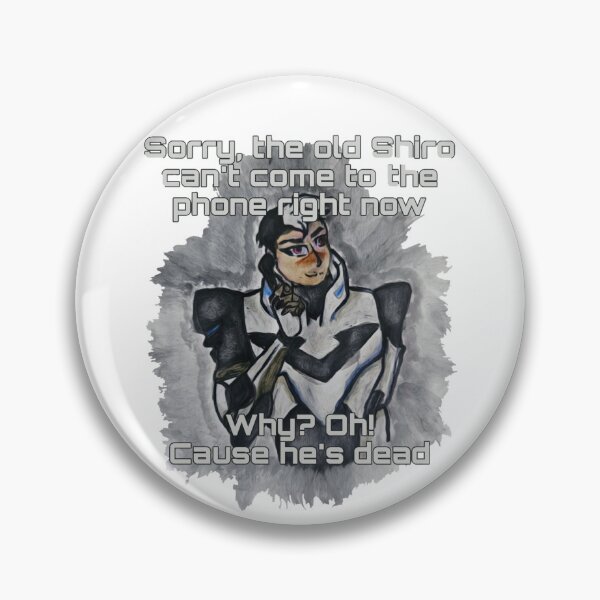 Item preview, Shiro Can't Come To The Phone Swiftie Voltron Meme designed and sold by feardeargcrafts.