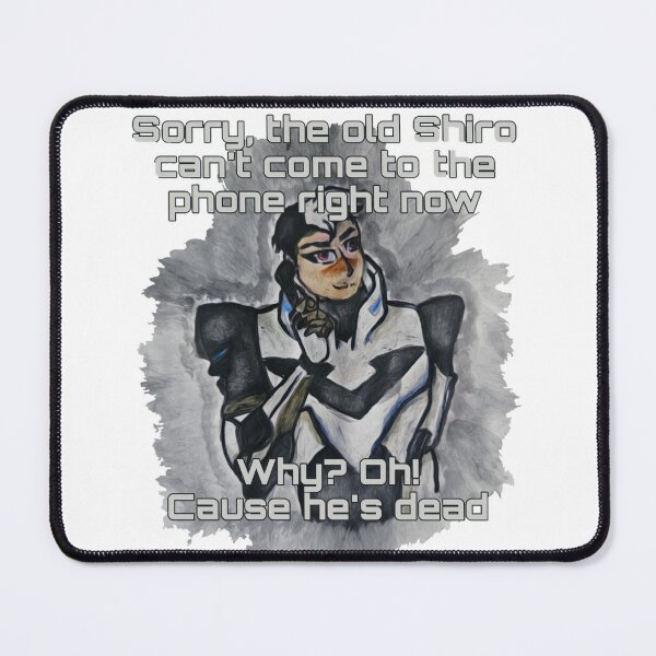 Item preview, Shiro Can't Come To The Phone Swiftie Voltron Meme designed and sold by feardeargcrafts.