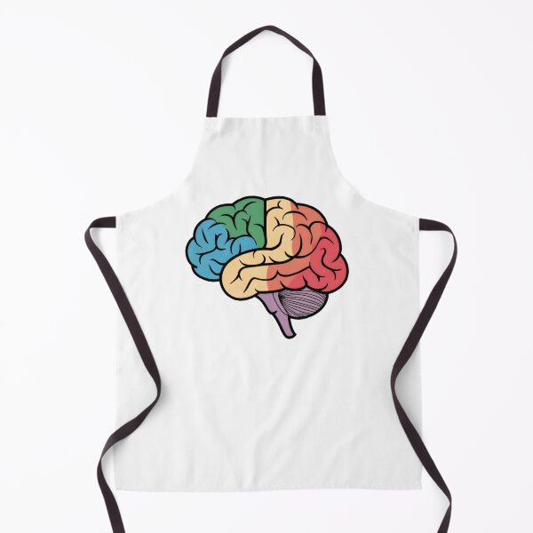 Item preview, Colorful Brain Sticker - Neurodiversity Pride & Brain Art designed and sold by WatermelonPink.