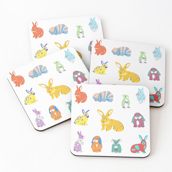 Item preview, 11 Jazzy Rabbits designed and sold by EmmaChristieArt.