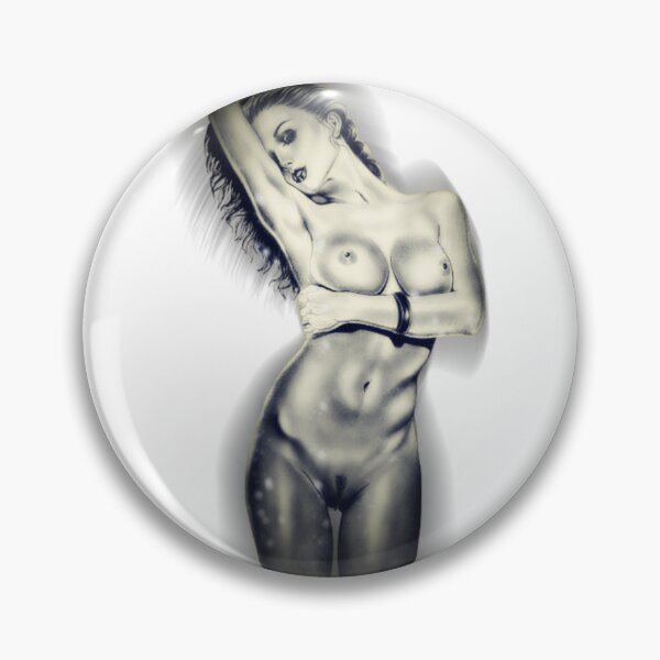 Item preview, Dibujo a lápiz original de chica sexy erótica desnuda designed and sold by Jelena Vučković.