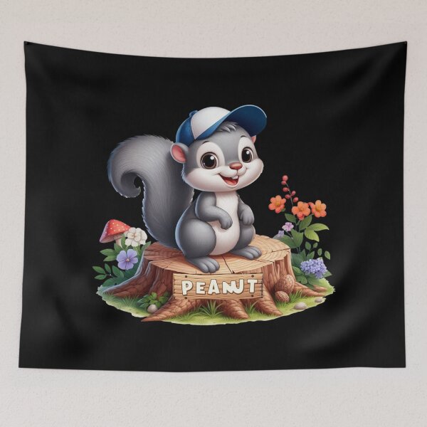 Item preview, Peanut The Gray Squirrel Design designed and sold by bonnieleigh6902.