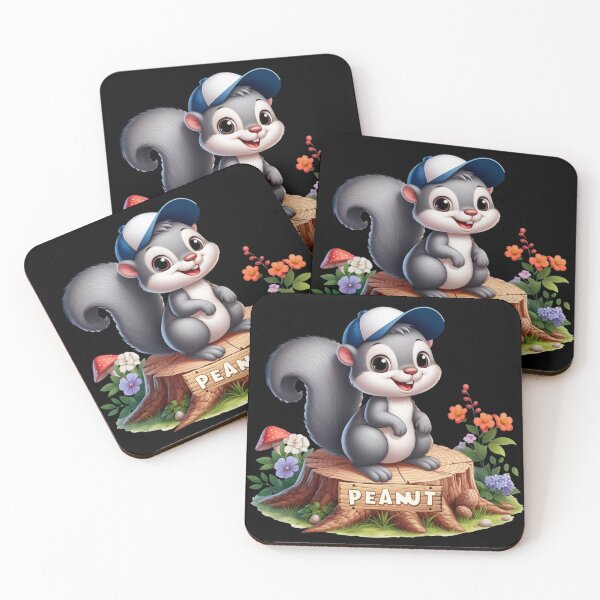 Item preview, Peanut The Gray Squirrel Design designed and sold by bonnieleigh6902.