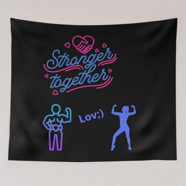 Item preview, Stronger together MEN woman designed and sold by MegiSmile.