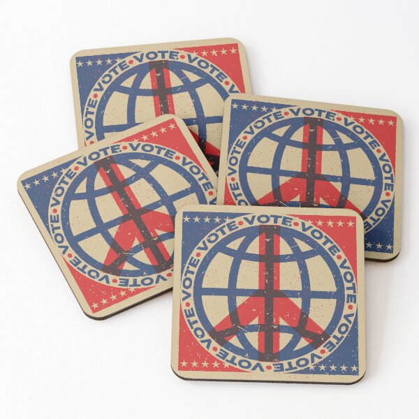 Item preview, Retro Style VOTE! designed and sold by wickedpretty.