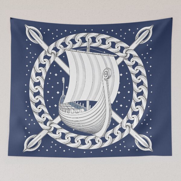 Item preview, Viking ship at sea, viking ship, Viking, viking dad, best dad ever, dad, happy dad day designed and sold by PRYMULLART.
