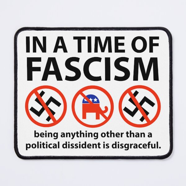 Item preview, In a time of fascism designed and sold by Rachel the Artist .