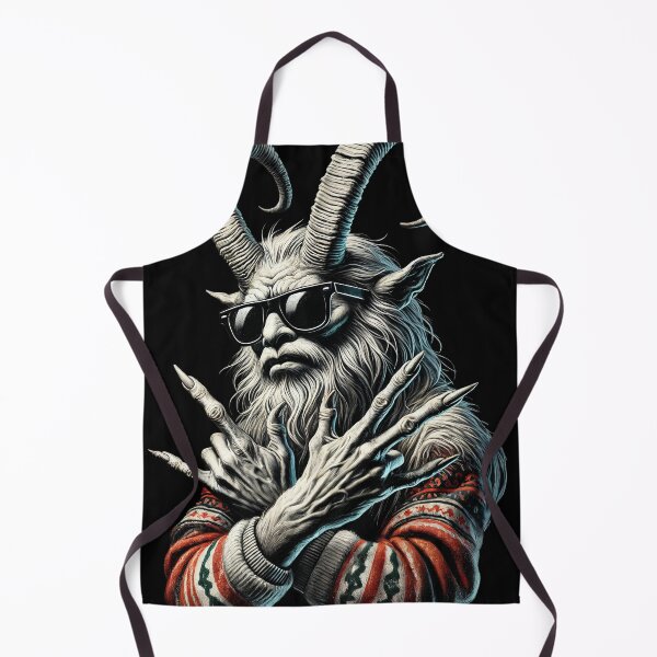 Item preview, Cool Gangsta Krampus: Stylish Christmas Demon Design designed and sold by Victor Shadehorn.