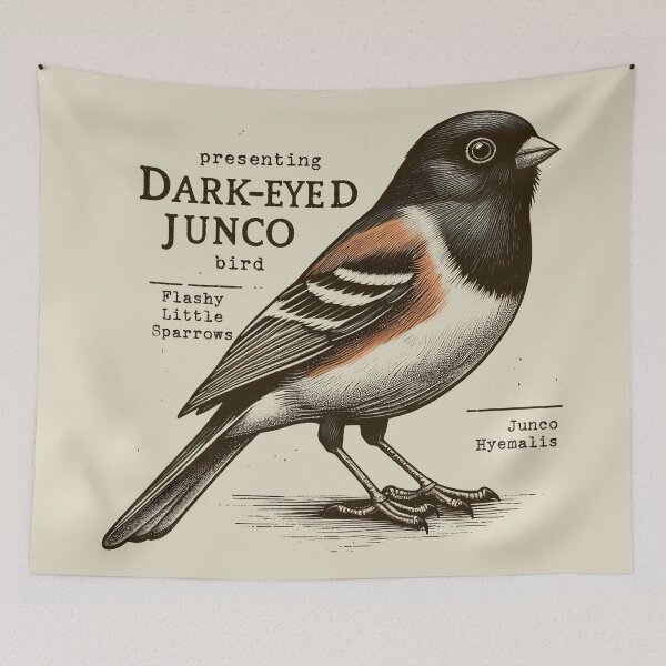 Item preview, Dark-Eyed Junco designed and sold by theAVIARY7.