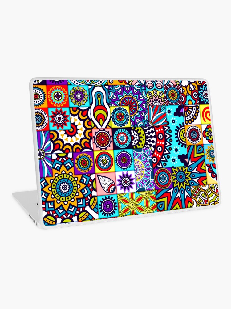 Vinyl Sticker: Geometric Quilter