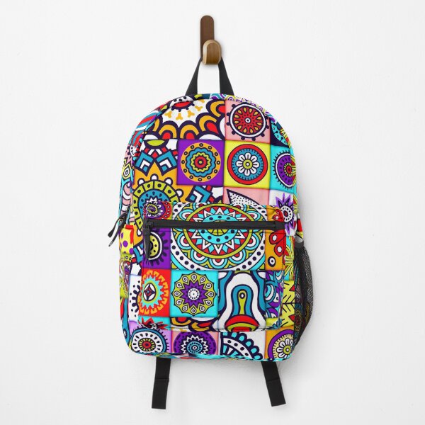 Item preview, African Print Patchwork Ethnic Geometric Quilt Design Colorful Patterns designed and sold by Divine Ease.