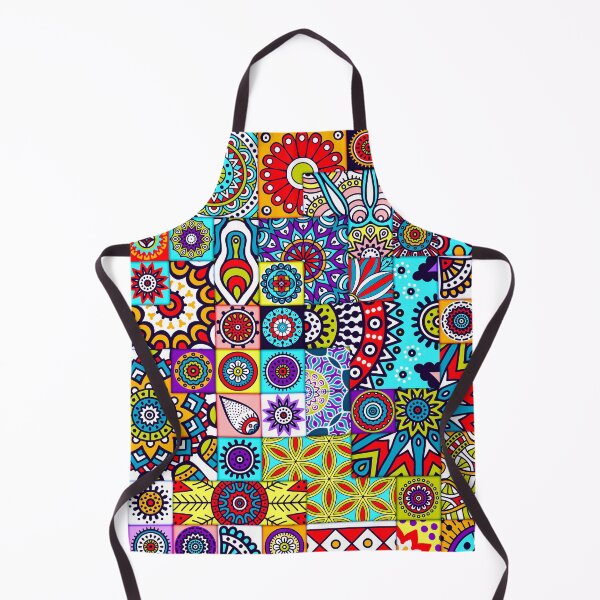 Item preview, African Print Patchwork Ethnic Geometric Quilt Design Colorful Patterns designed and sold by Divine Ease.