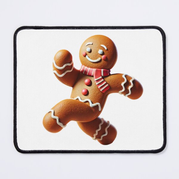 Item preview, FUNNY GINGERBREAD MAN RUNNING CUTE COOKIE CHRISTMAS designed and sold by Arts4U.