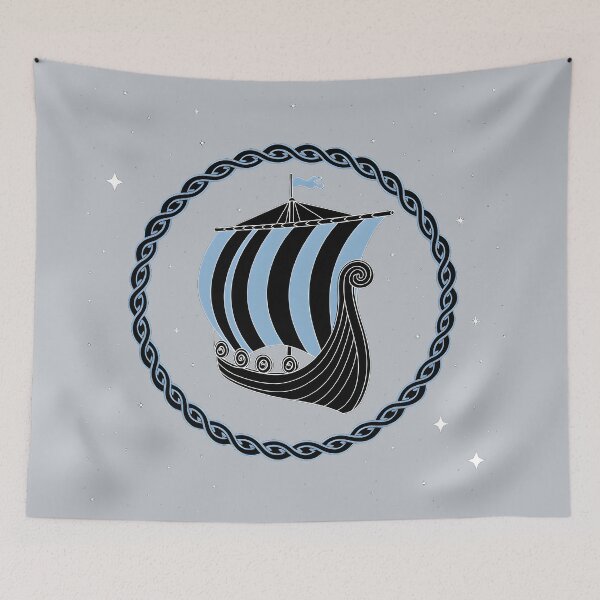 Item preview, Viking ship at sea, viking ship, Viking, viking dad, best dad ever, dad, happy dad day designed and sold by PRYMULLART.