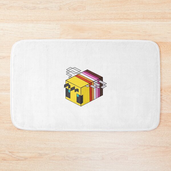Item preview, Lesbian Minecraft Bee designed and sold by Kyospherarts.