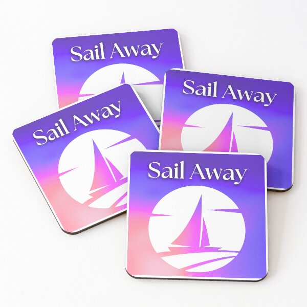 Item preview, Sail Away: Vibrant Sailboat Silhouette Art designed and sold by Fredster1966.