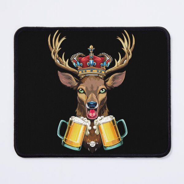 Item preview, 06 Party Hirsch two Mass of beer to toast Prost Prosit designed and sold by Margarita-Art.