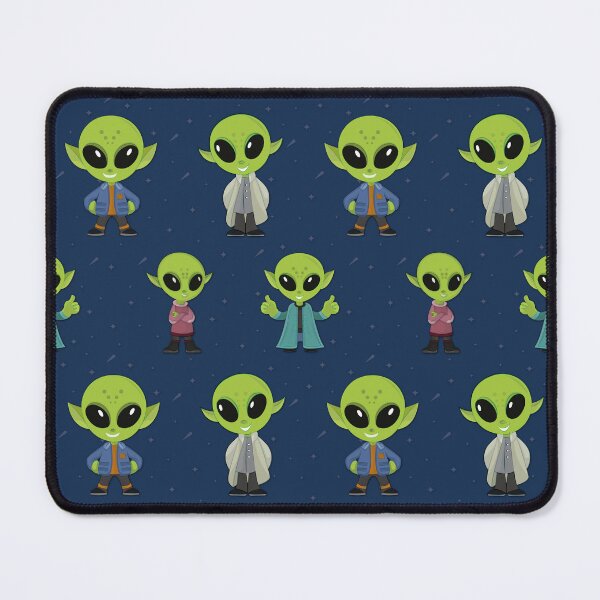 Item preview, Cosmic Intruders - Seamless Pattern designed and sold by chiarartworks.