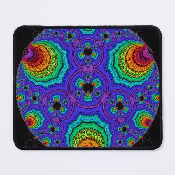 Item preview, Colourful Gasket Pattern Fractal designed and sold by pinkal.