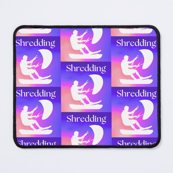 Item preview, Shredding: Vibrant Kite Surfer Silhouette Design designed and sold by Fredster1966.