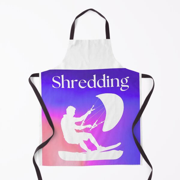 Item preview, Shredding: Vibrant Kite Surfer Silhouette Design designed and sold by Fredster1966.