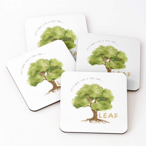 Item preview, Let's make like a tree and leaf designed and sold by Heatherf-NNB.