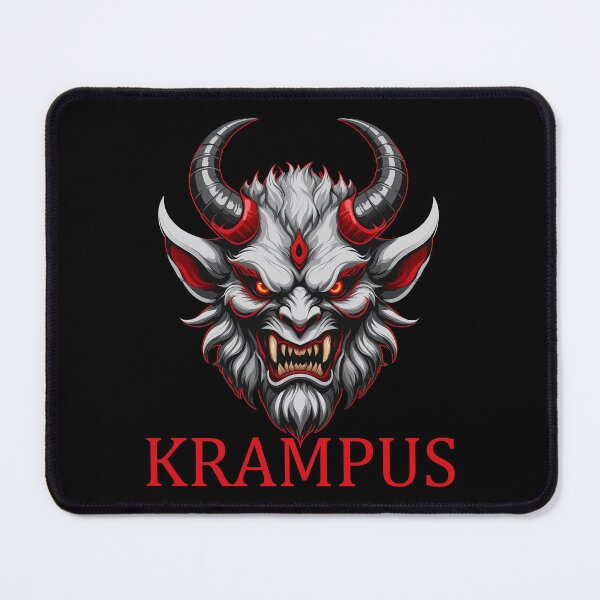 Item preview, Fierce Krampus Head: Legendary Christmas Demon Art designed and sold by Victor Shadehorn.