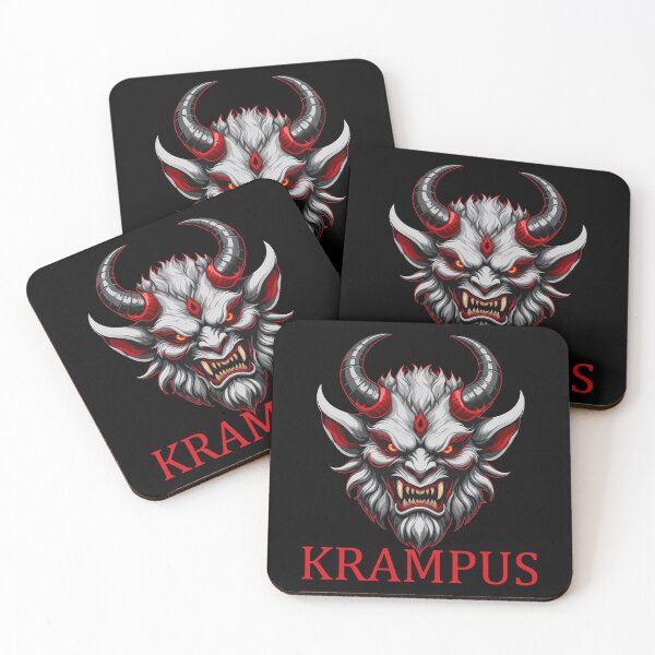 Item preview, Fierce Krampus Head: Legendary Christmas Demon Art designed and sold by Victor Shadehorn.