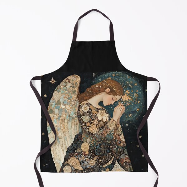 Item preview, Astral Angel - Celestial Art in Klimt-Inspired Style designed and sold by BeautyPulse.