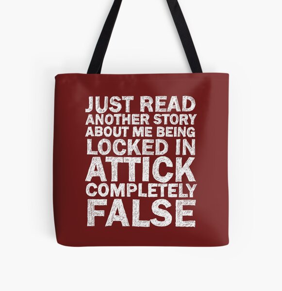 LOCKED IN ATTICK All Over Print Tote Bag