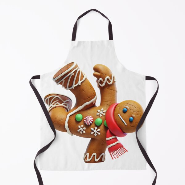 Item preview, FUNNY GINGERBREAD MAN DANCING CUTE COOKIE CHRISTMAS designed and sold by Arts4U.