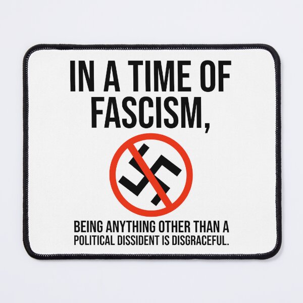 Item preview, Anti fascism political dissident designed and sold by Rachel the Artist .