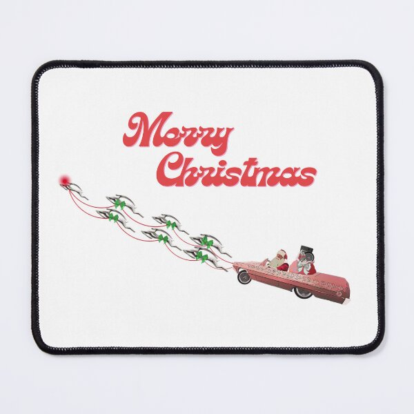 Item preview, Santa Claus in a lowrider flying in the sky designed and sold by TaraPen.