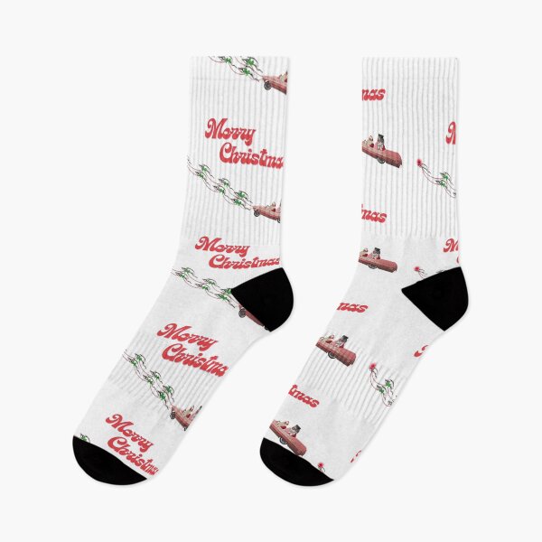 Item preview, Santa Claus in a lowrider flying in the sky designed and sold by TaraPen.