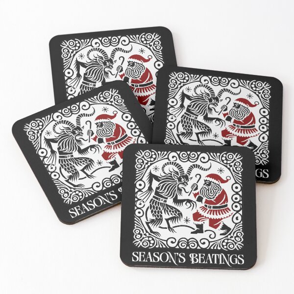 Item preview, Season's Beatings: Krampus vs Santa Holiday Showdown designed and sold by Victor Shadehorn.