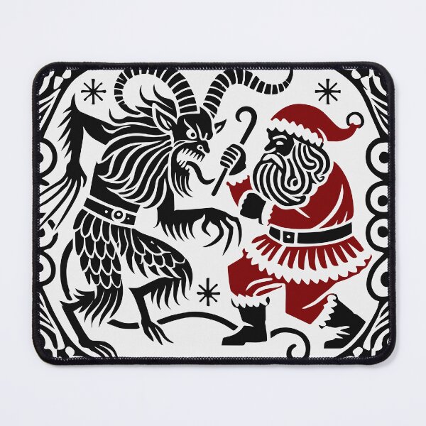 Item preview, Season's Beatings: Krampus vs Santa Holiday Showdown designed and sold by Victor Shadehorn.