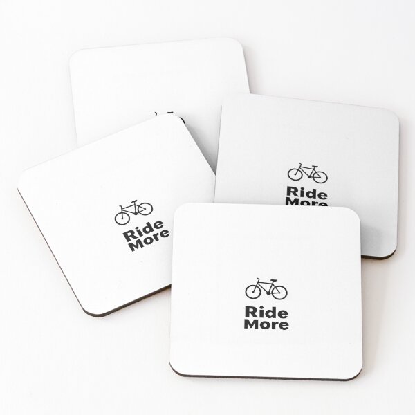 Artikelvorschau, Bike with Text: ride more entworfen und verkauft von T-SHIR-Universe.