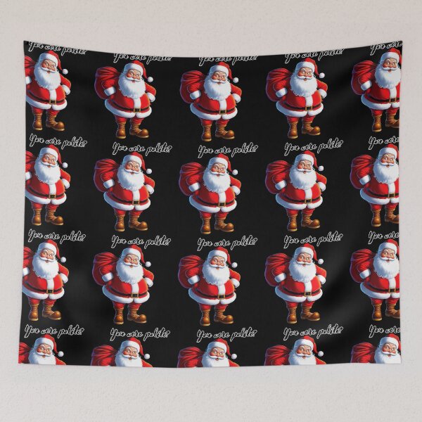 Item preview, Christmas Merry Christmas Santa Claus Reindeer Fanny designed and sold by Design_Your_Day.