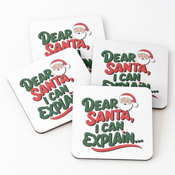 Item preview, Dear Santa, I Can Explain... Christmas designed and sold by These_Prints.