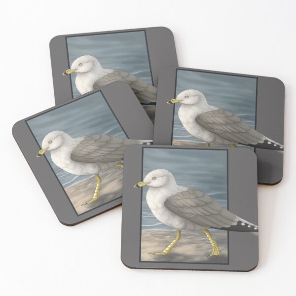 Item preview, Gull on the beach designed and sold by DragonArtist15.